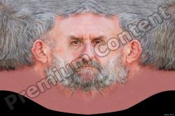 Male head texture